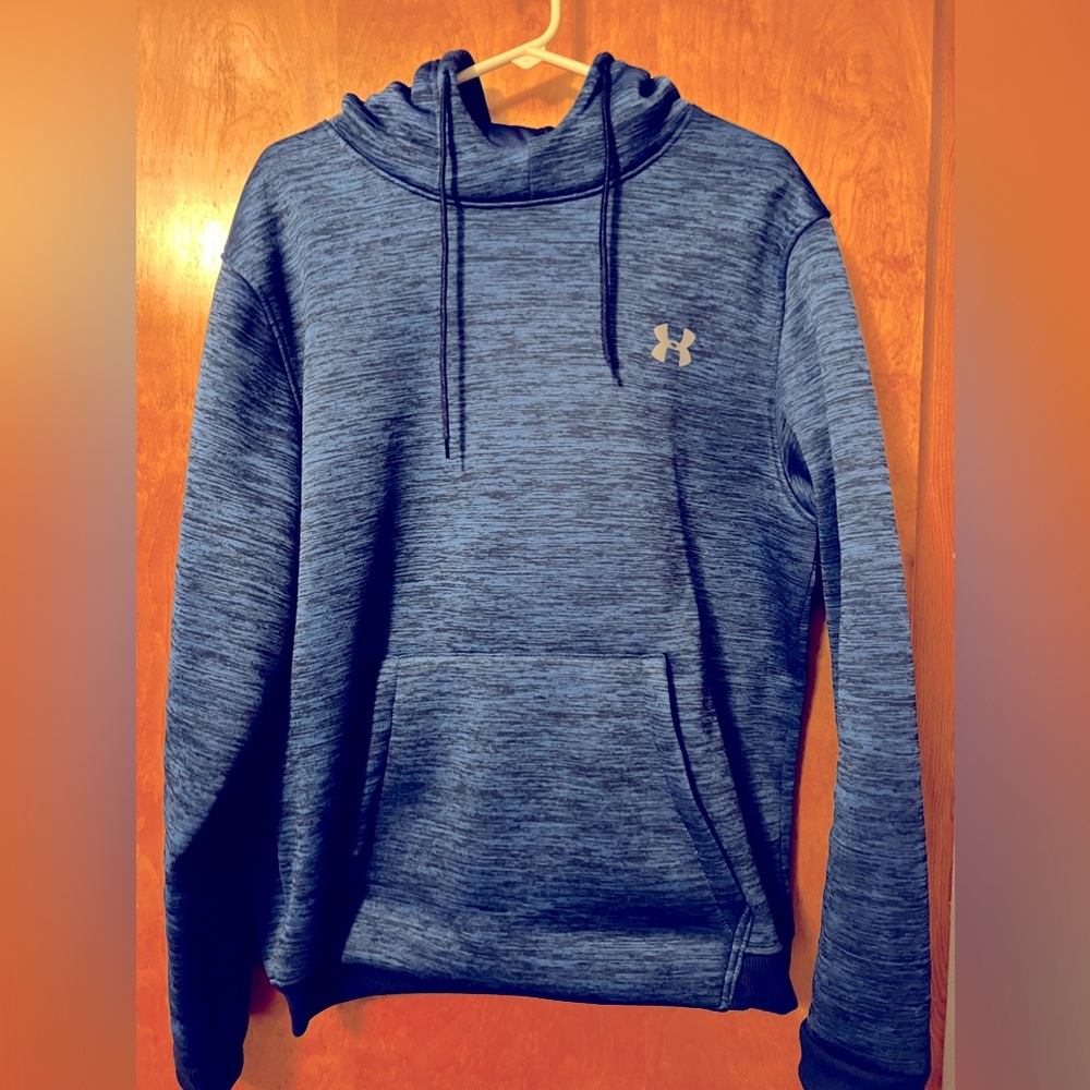 Mens blue Under Armour Coldgear pullover
